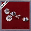 Cor branca da forma redonda 6.5mm diamante brilhante de Moissanite de 1 corte do quilate